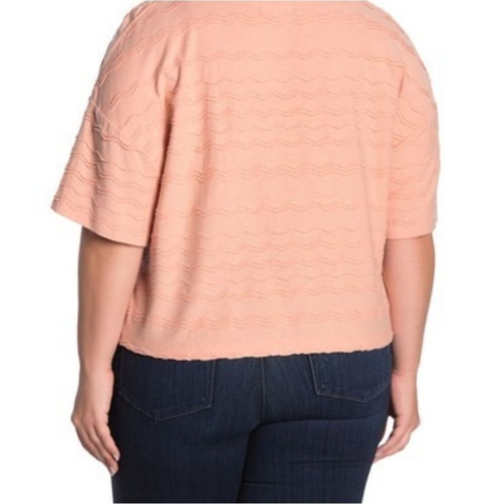 Madewell Textured Crop Top - Size Large - Picture 8 of 9
